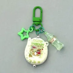 しんちゃん たまごっち型じゃらじゃらキーホルダー／ミントグリーン