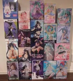 【9/20限定値下げ】美少女フィギュアまとめ売り　初音ミク　アルベド　他