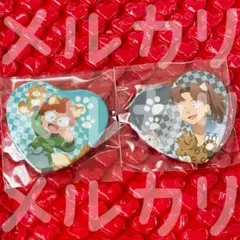 忍たま乱太郎 ナンジャタウン ハート缶バッジコレクション 乱太郎 利吉 セット