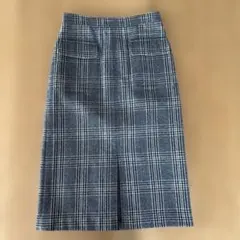 フレームワーク　チェック柄 タイトスカートのサムネイル