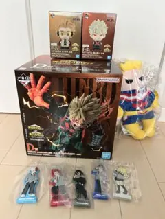 僕のヒーローアカデミア　一番くじ　紡がれる想い　フィギュア　下位賞セット