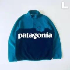 Patagonia 2017年 シンチラスナップT ニカラグア製 L 2トーン