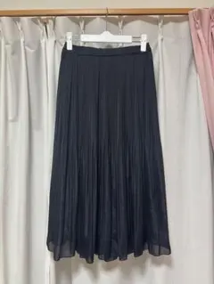 any SiS プリーツスカート S(1) ラメ ネイビー