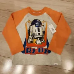 R2-D2 プリント ラグランスリーブＴシャツ 95cm
