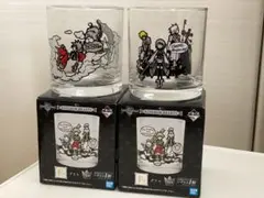 キングダムハーツ 一番くじ F賞 グラス 2種