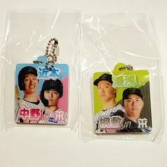 阪神タイガース　2ショットアクリルキーホルダー　2つセット