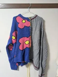 超メルカリ祭✨LIAM HODGES 花柄ニットセーター