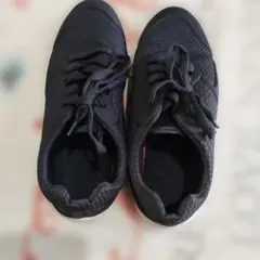 ブラック メッシュ スニーカー 23