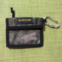 BURTON バートン リフト券ケース パスケース カラビナ付き 迷彩