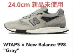 WTAPS × New Balance 998 グレー 24.0cm US6