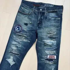 hysteric glamour 転写パンツ　Sサイズのサムネイル