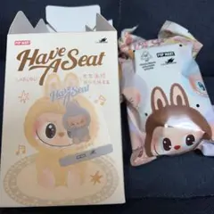 LABUBU THE MONSTERS have a seat hehe