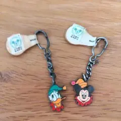 S*n様 ディズニーキーホルダー レトロ　ミッキー ドナルド