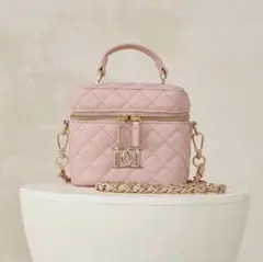 Darich キルティングスクエアミニバッグ ゴールドパーツ