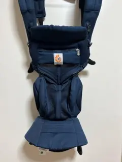 【美品】正規品 エルゴベビー オムニ360 クールエア ミッドナイトブルー