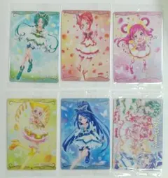 プリキュア カードウエハース13 Yes!プリキュア5 6枚セット まとめ売りのサムネイル