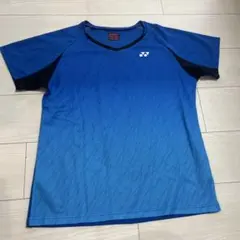 YONEX グラデーション Vネック 半袖 Tシャツ L