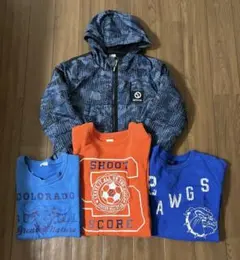 アウトドア ジャケット 160 +GAP kidsトレーナー3枚まとめ売り
