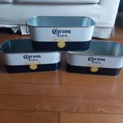 コロナビールメタルボックス 3個セット