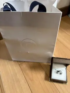 BLESS 二重リング シルバー ブラック　シルバーアクセサリー