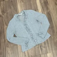 INGEBORG フリルドットブラウスのサムネイル