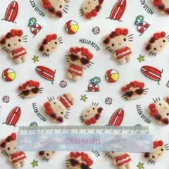 日焼けキティ ハローキティ 生地