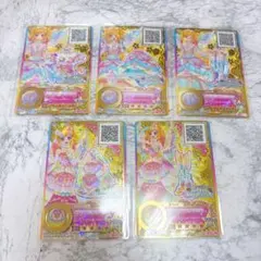 アイカツスターズ 虹野ゆめ 星のツバサ カード ルーレット 太陽の