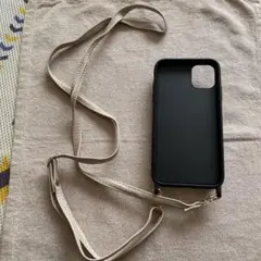 iPhone用レザー風ケース カードポケット付き