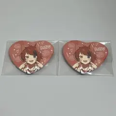 莉犬くん　いちご文化祭　ハート缶バッジ