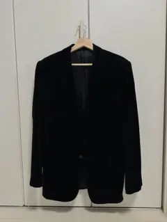 RALPH LAUREN ベルベット テーラードジャケット ブラックのサムネイル