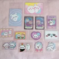 ちいかわ　ウエハースカード・ダイカットステッカー・ モモンガセット