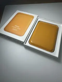 iPhone Leather Wallet YELLOW