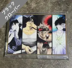 ブラッククローバー展 10th 展示会記念 アクリルブックエンド ブラッククローバー展 10th 展示会 アクリルブックエンド アスタ ユノ