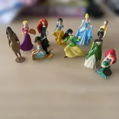 ディズニープリンセス My Busy Books フィギュア10体 本なし