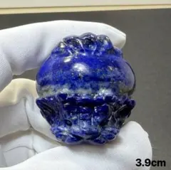ラピスラズリ ロングイ龍亀 3.9cm 天然石 アフガニスタン産 邪気払