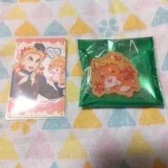 鬼滅の刃　バレンタイン&ホワイトデー　カード　アニマルクッキー　煉獄杏寿郎