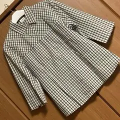 GIO SPORT★チェック柄 七分袖シャツ