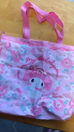 My Melody トートバッグ 大きめ ピンク