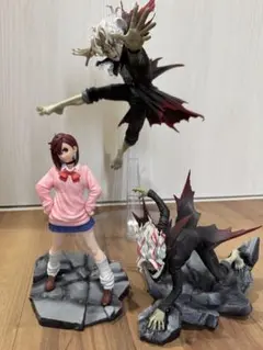 『美品』ダンダダン　オカルン　モモ　フィギュア3体セットのサムネイル