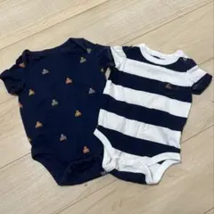GAPロンパース2枚セット 3-6ヶ月