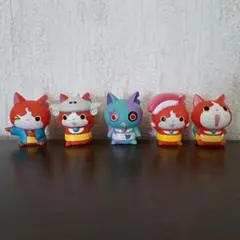 妖怪ウォッチ ジバニャン 5体セット 指人形
