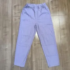 【Samansa Mos2】カジュアルパンツ　パープル