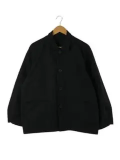 UNITEDARROWSブラック ボタン付きジャケット