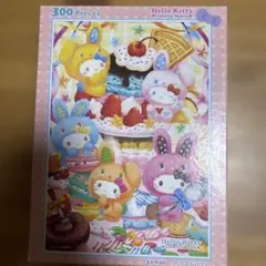 Hello Kitty カラフルパフェ　300ピースジグソーパズルのサムネイル