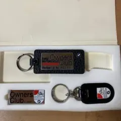 BMW モーターサイクルオーナーズクラブ　キーホルダー 2種、エンブレム