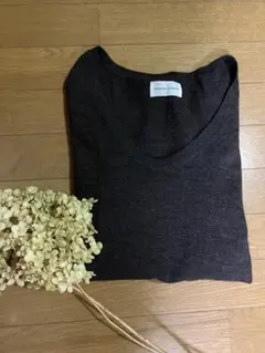 値下げ　ツモリチサト　ウールニット　焦茶