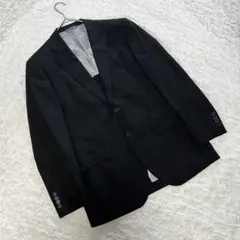 【ジュンコシマダ】（AB6）テーラードジャケット スーツ メンズ 黒 背抜きのサムネイル