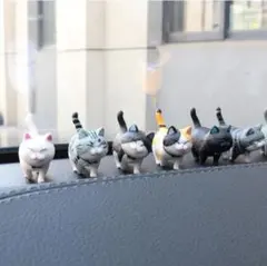 ねこ フィギュア 9個セット　猫 置物 キャット