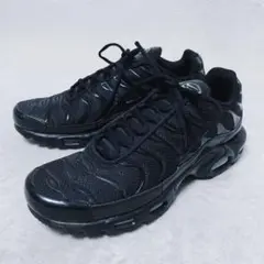 美品　ナイキエアマックスプラス　27.5cm　トリプルブラック　黒　US9.5