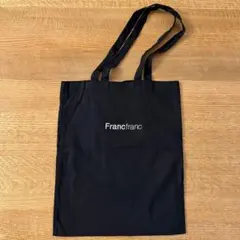 Francfranc エコバッグ ブラック